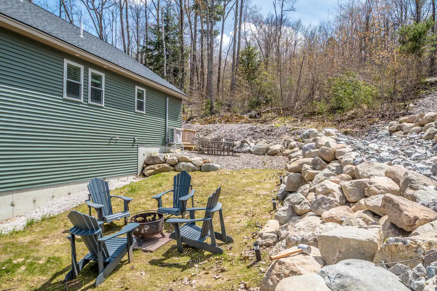 Conway Vacation House Backyard